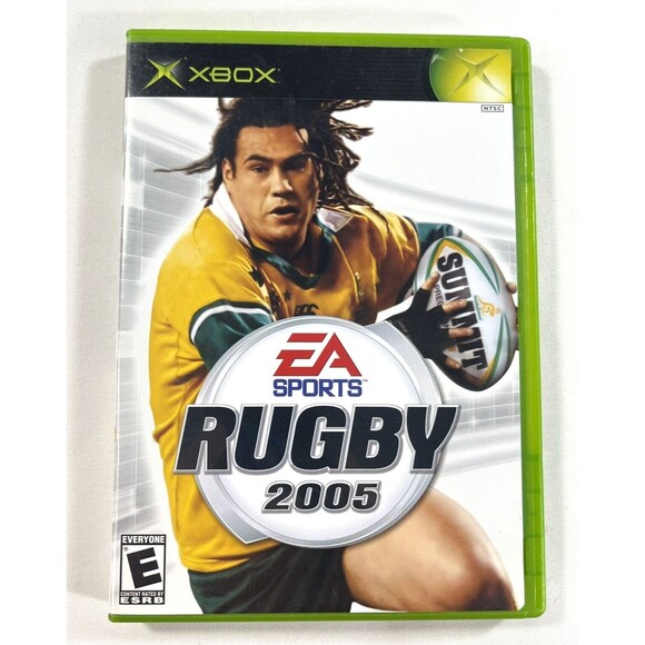 Rugby 2005 Microsoft Xbox 2005 Complete Complete with Manual Tested - Picture 1 of 9